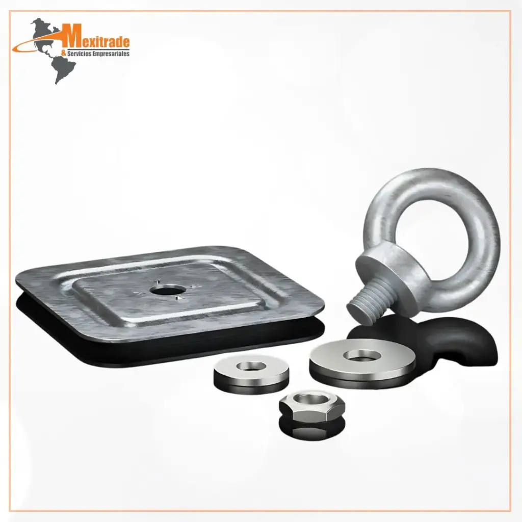 Cáncamos de transporte para AX, AE Eyebolts Rittal 