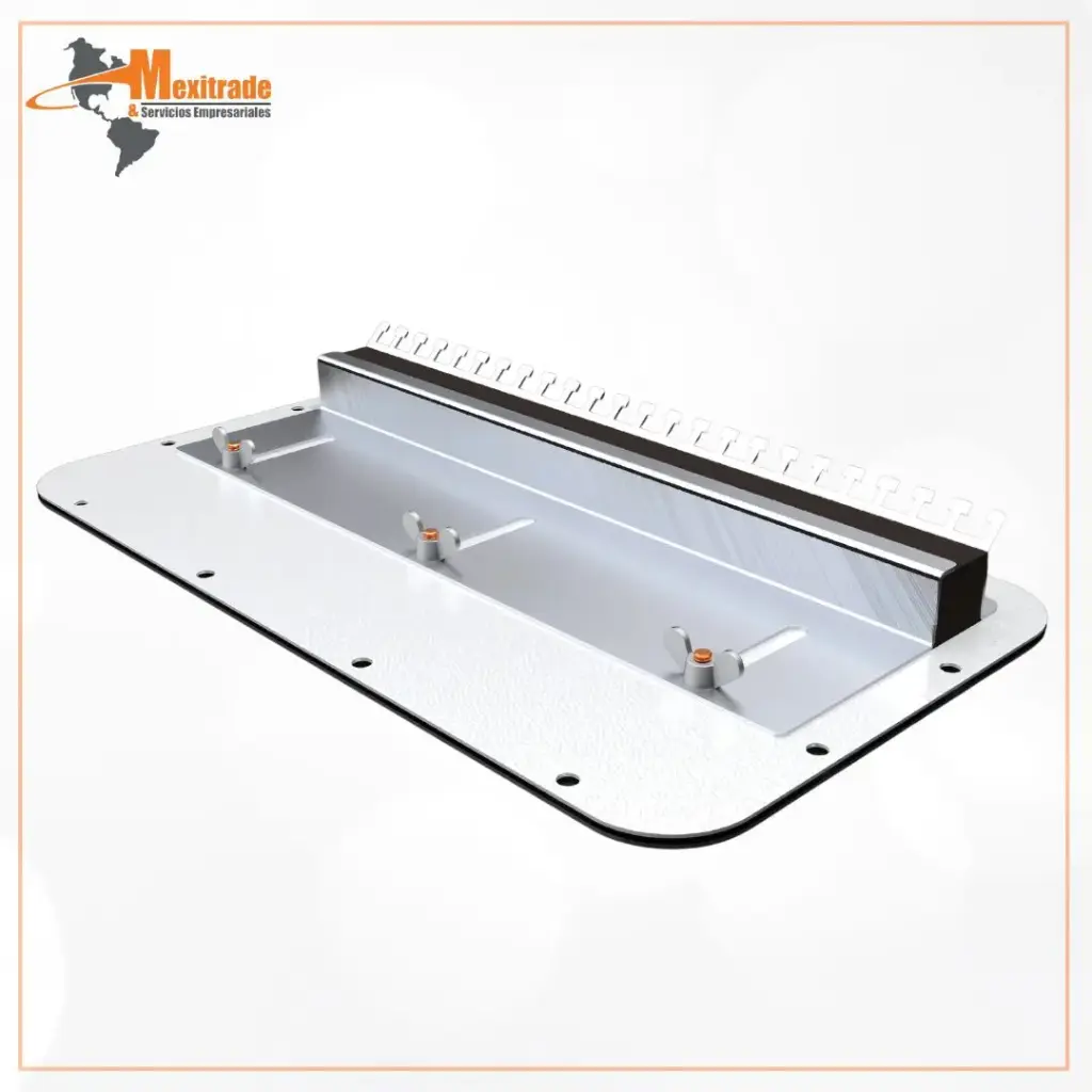 Placa de entrada de cables con perfil de estanqueidad elástico, para AX