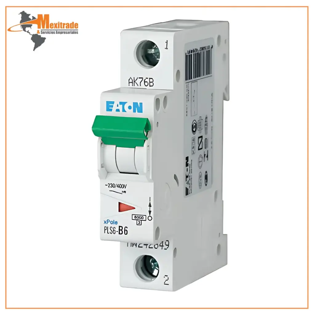 Interruptor magnetotérmico PLS6/M de la serie xPole de Eaton Moeller