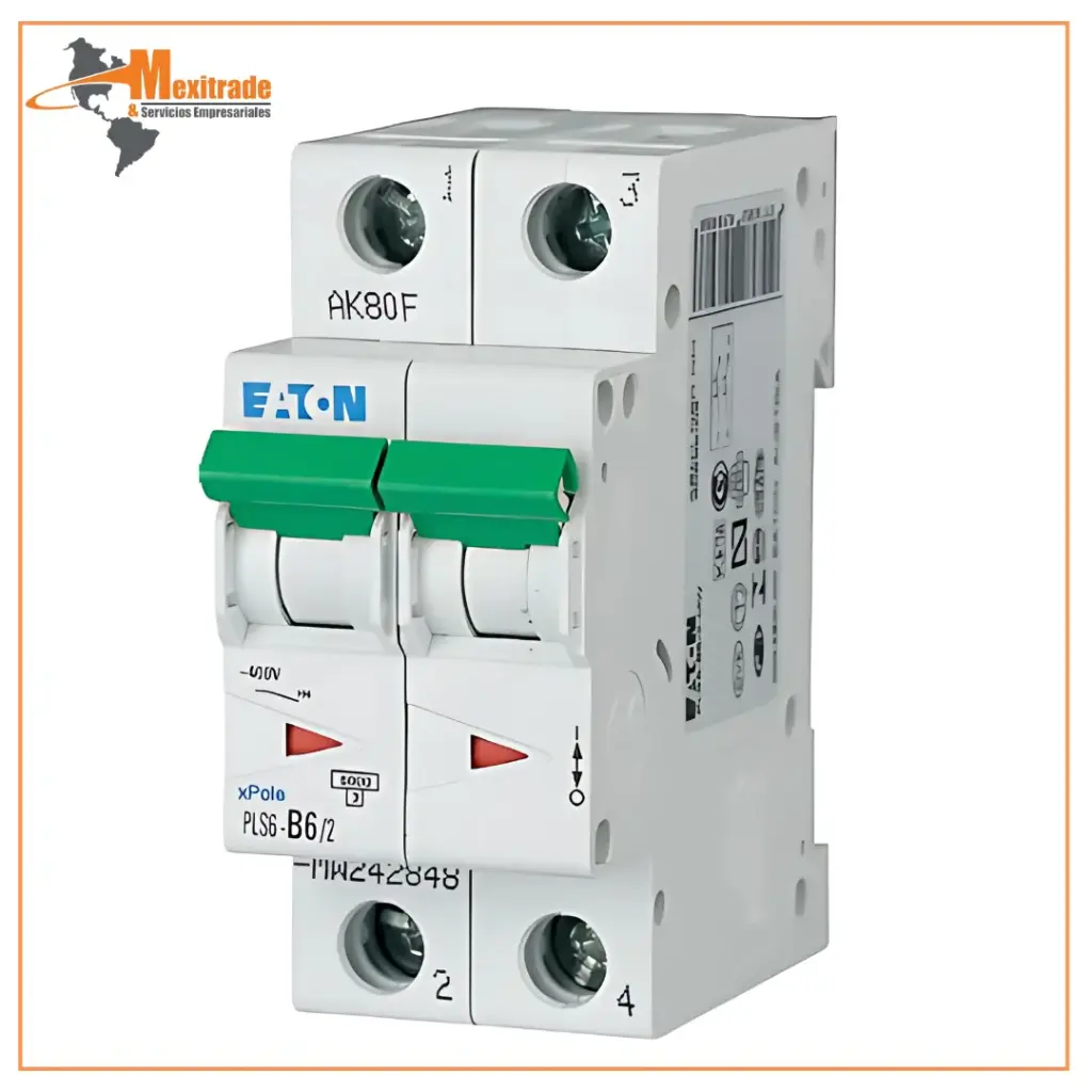 Interruptor magnetotérmico PLZ6/M Moeller serie Eaton