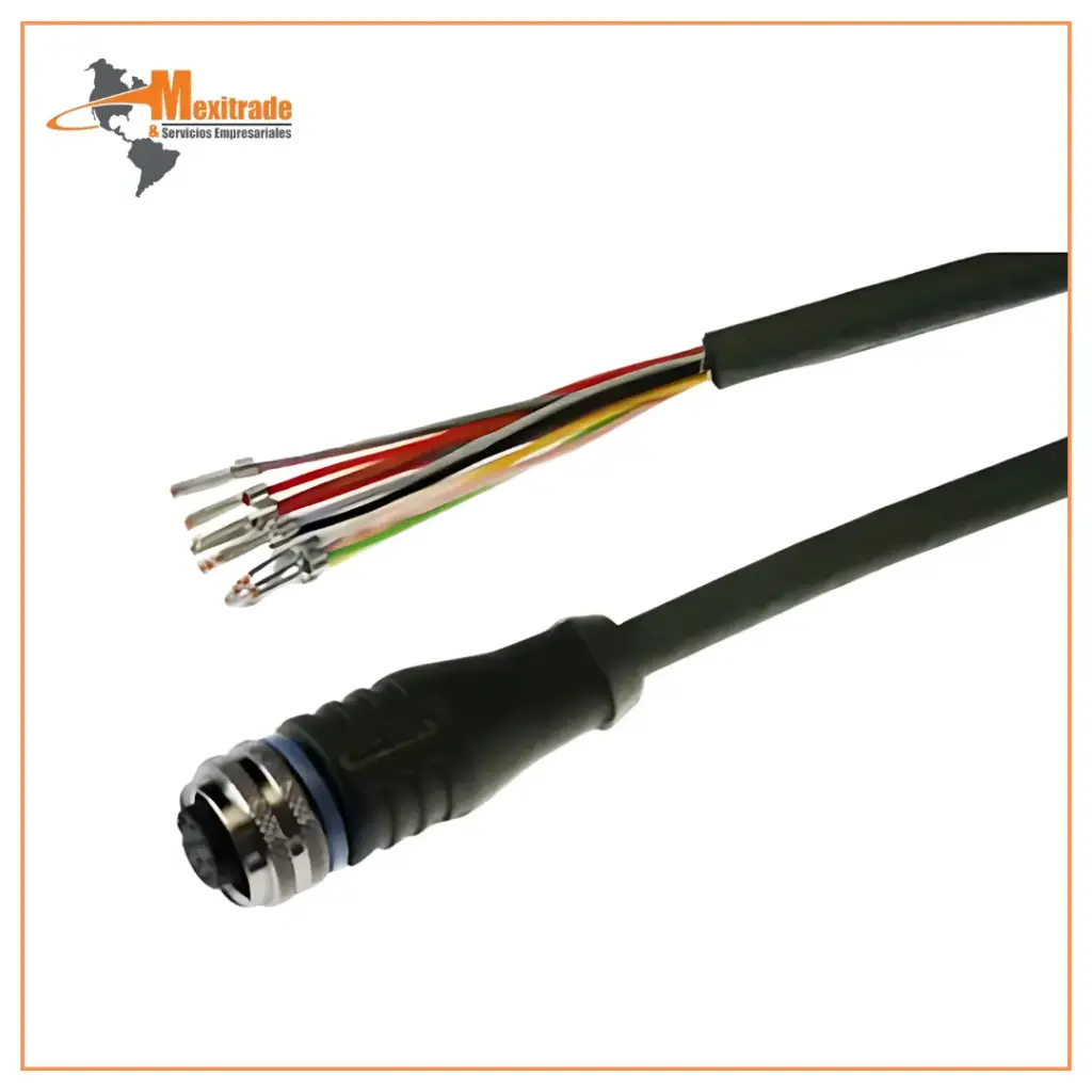Cable de alimentación y E/S para actuadores y sensores C-L12FG-S-5m-PUR
