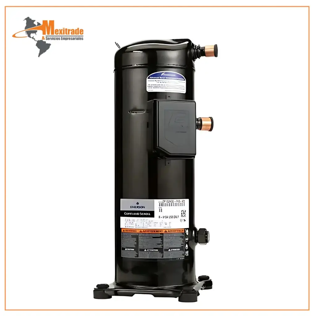 Compresor Copeland Scroll ZP182KCE-TED-950 15 HP 183 MBTU R410A 440 V Trifásico Soldable