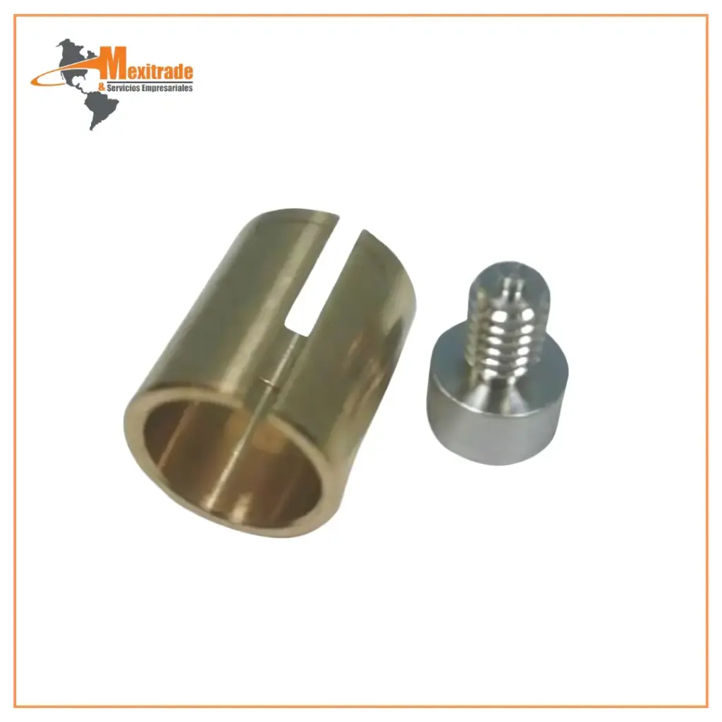 CLAMPING SLEEVE 10 x 12 mm y tornillo M4 x 6 