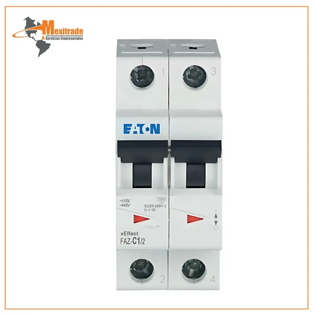 Interruptor Termomagnético FAZ-C1/2 – Eaton Moeller