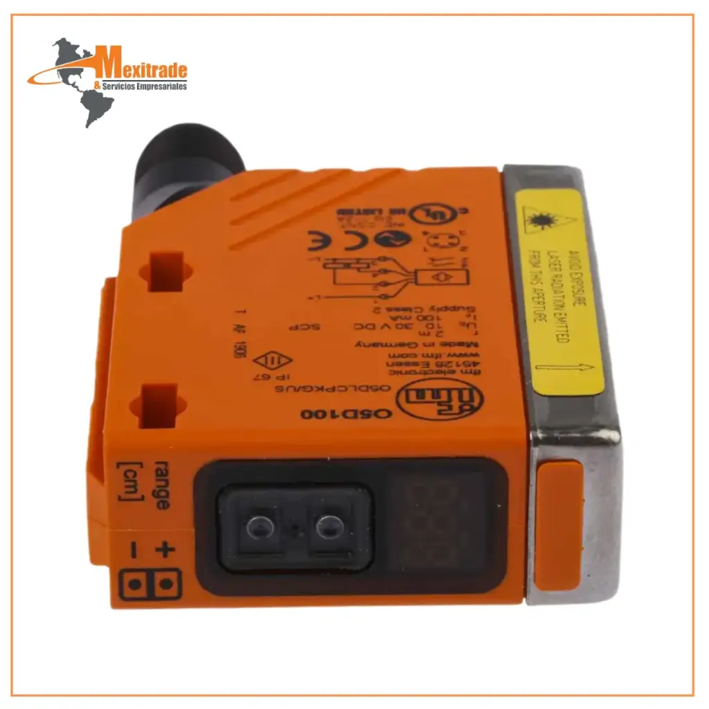 Sensor de distancia óptico IFM O5D100 
