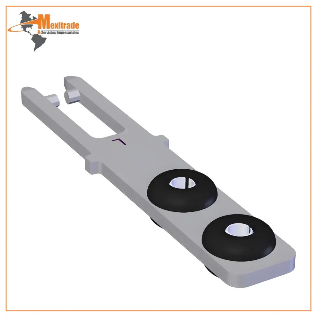 Actuador para interruptor de seguridad NP/GP/TP, recorrido aumentado 