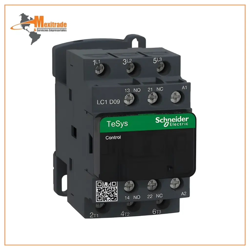Contactor TeSys D 9A 3P 3F ≤440V Bobina 110V AC