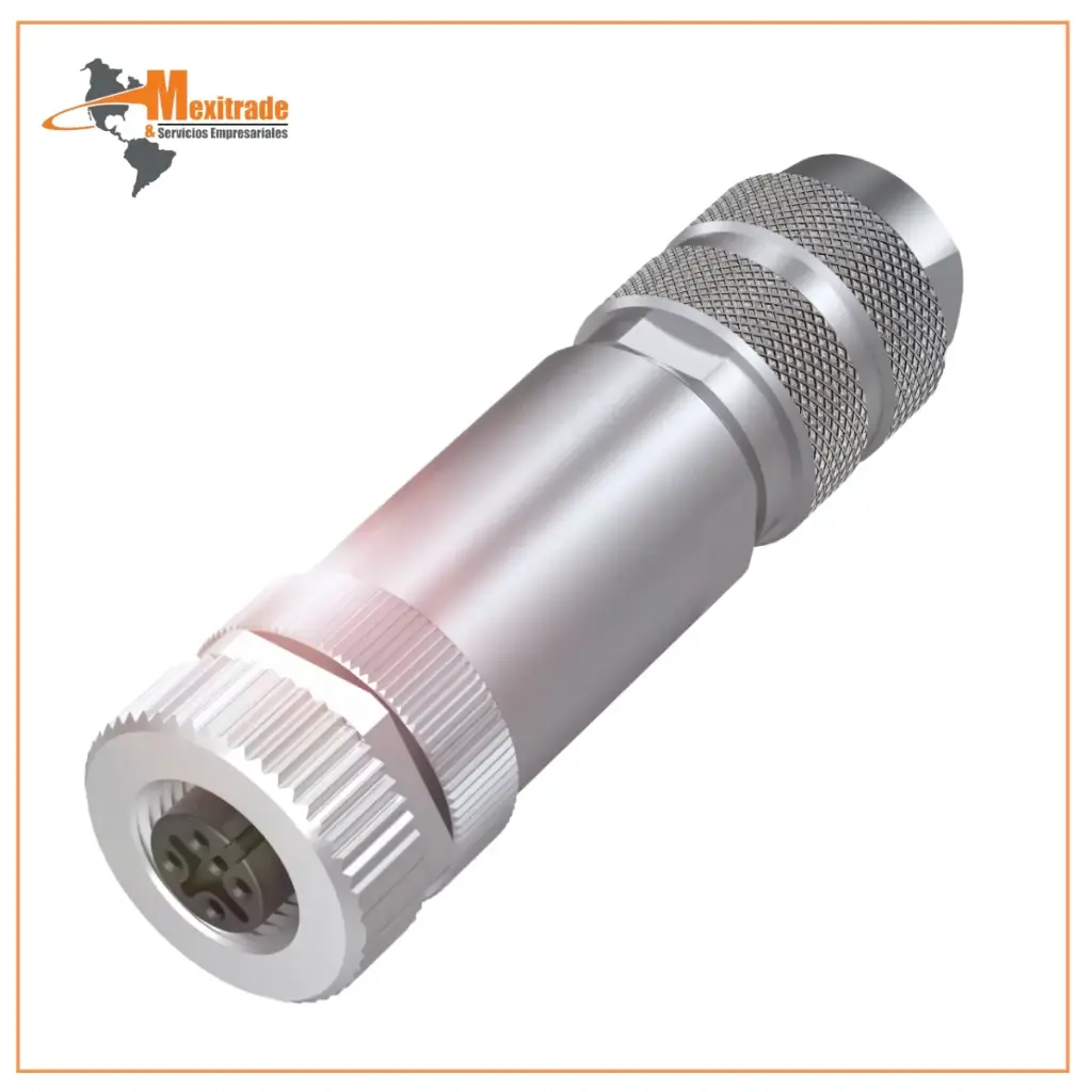 Conector Hembra M12 5 Pines BCC06ZN CCMH