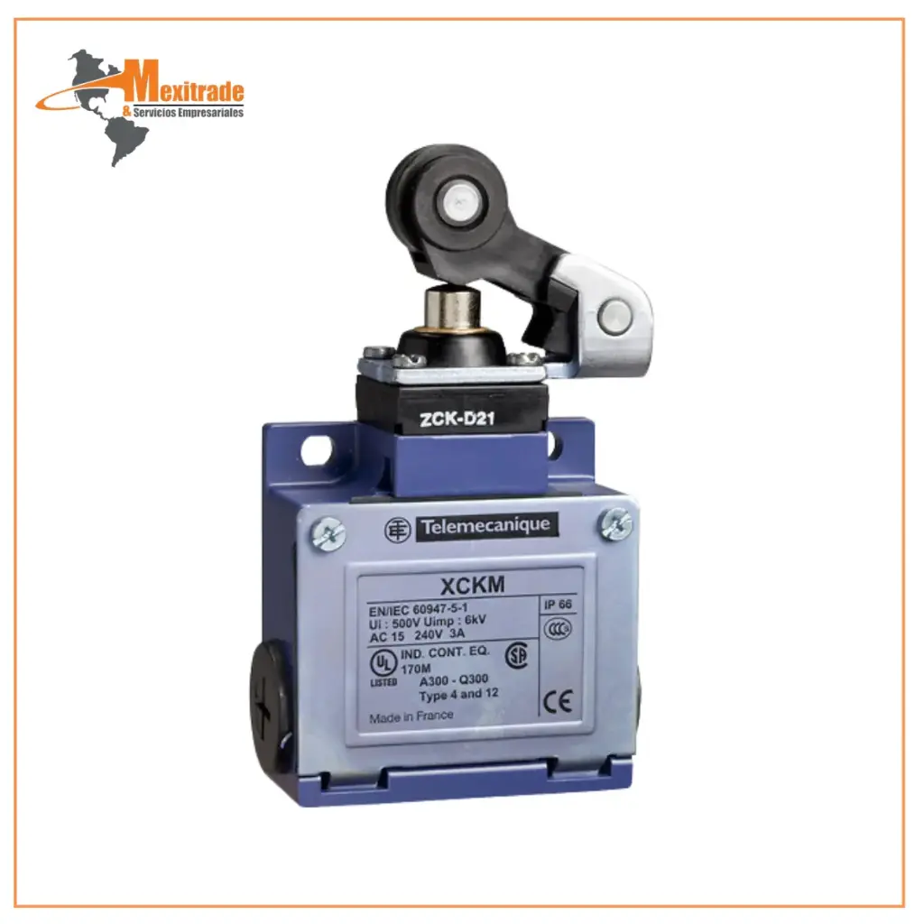 Interruptor de límite, Interruptores de límite XC Estándar, XCKM