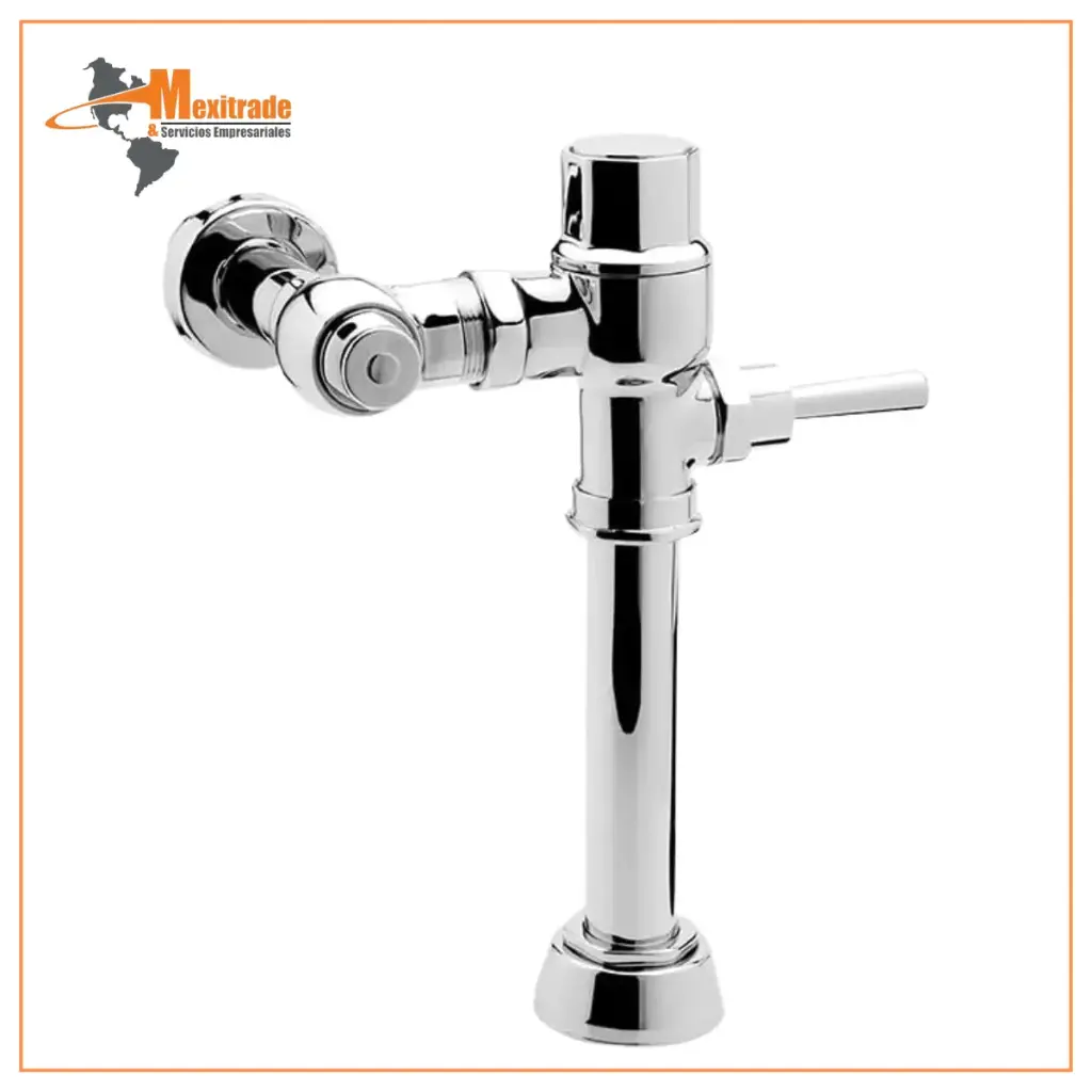 Fluxómetro Helvex 110-WC-4.8 32-38 Cromo