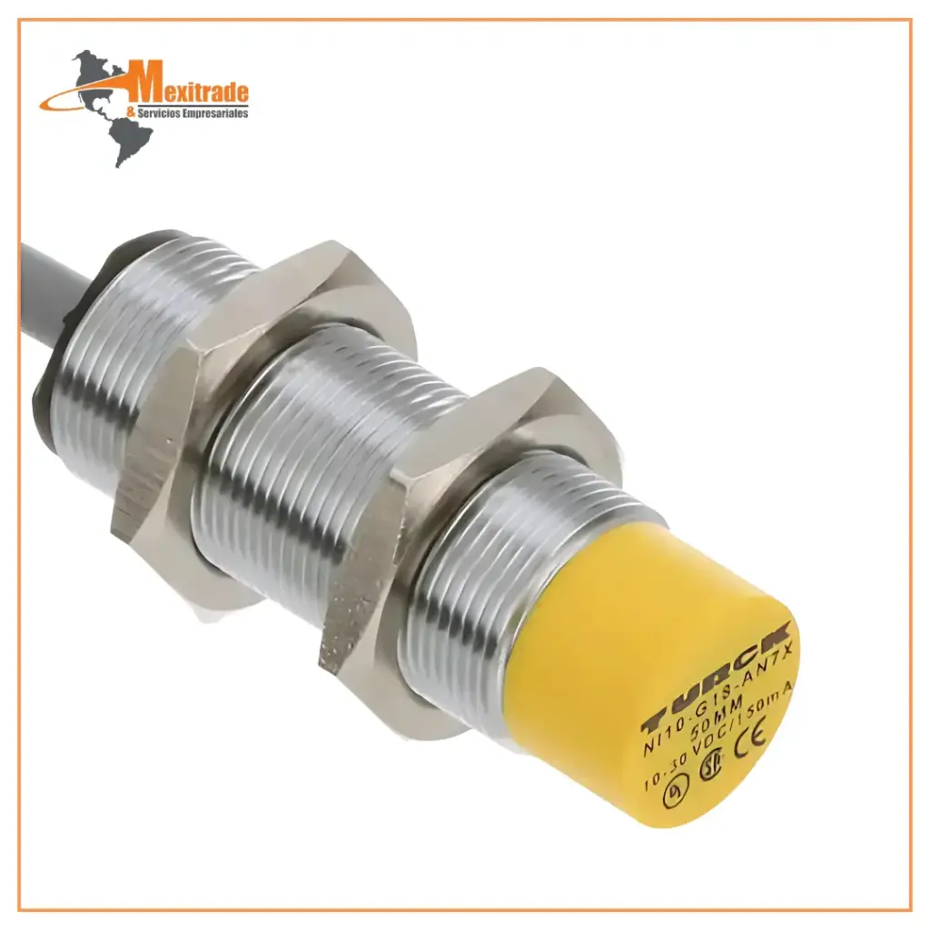 Sensor de proximidad Turck BI5-G18-AP6X-B1441 de 50 mm