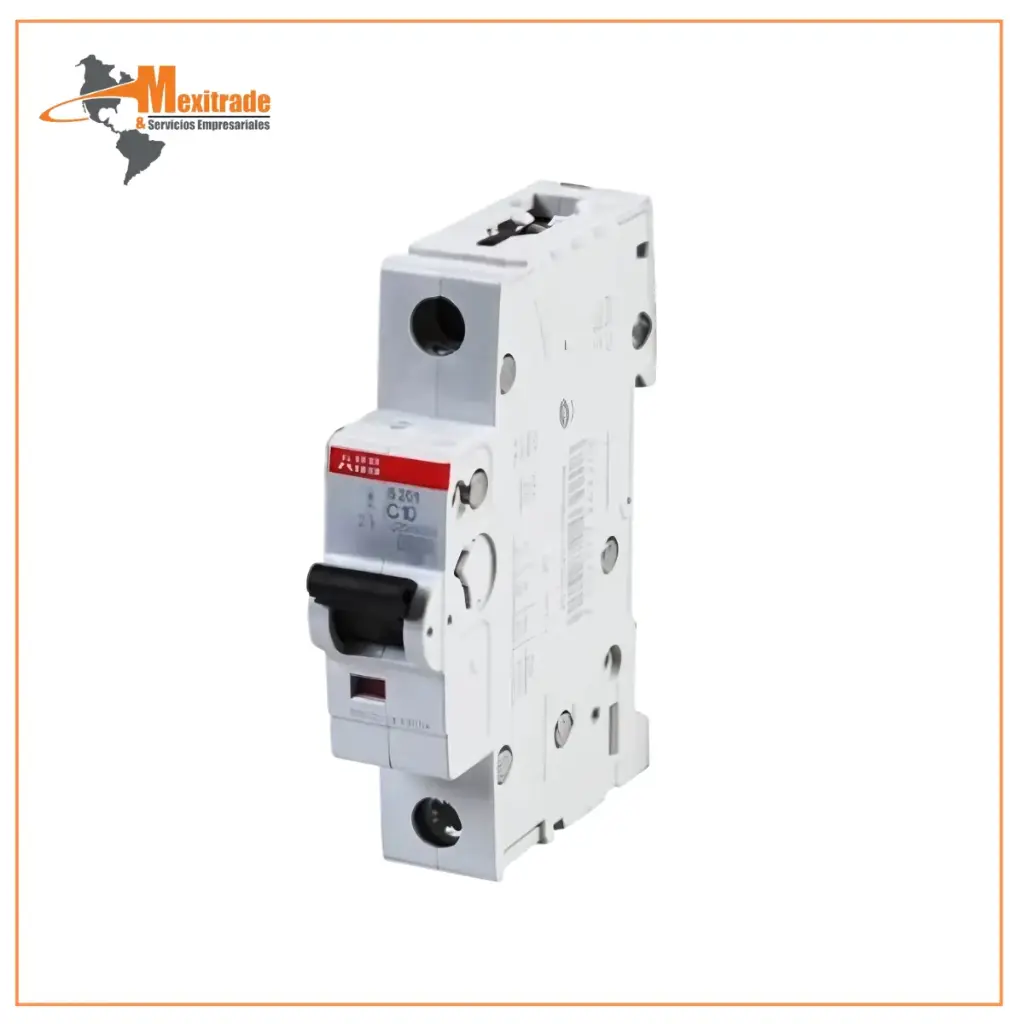 Interruptor Termomagnético S201-C10 – 480VCA – 6kA  ABB