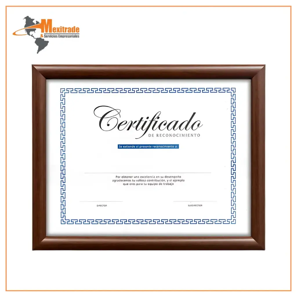 Cuadros de Cristal para Reconocimiento 