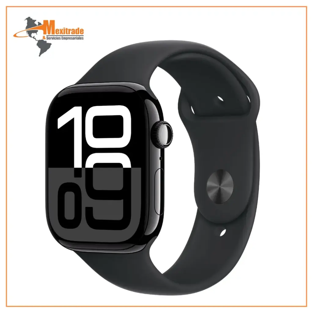 Apple Watch + Cellular Con Caja De Aluminio de 46 MM Y Correa Deportiva
