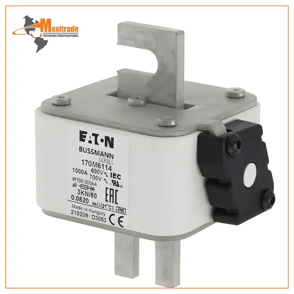 Fusible de cuerpo cuadrado de alta velocidad de la serie Eaton Bussmann