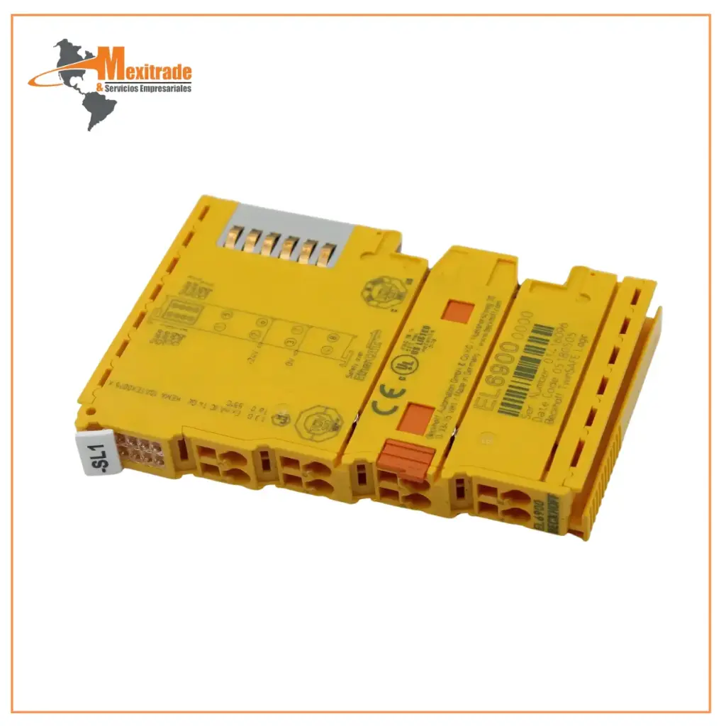 Interfaz de comunicación de terminal EtherCAT, TwinSAFE Logic 