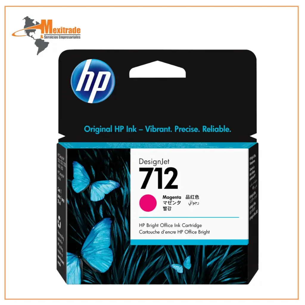 Cartucho HP 3ED68A Magenta, 29ml