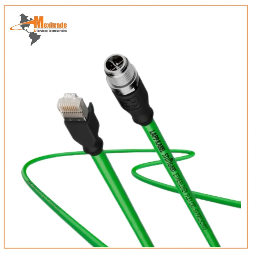 Cable de conexión preconectado en base a nuestro ETHERLINE® Cat. 7 FLEX.