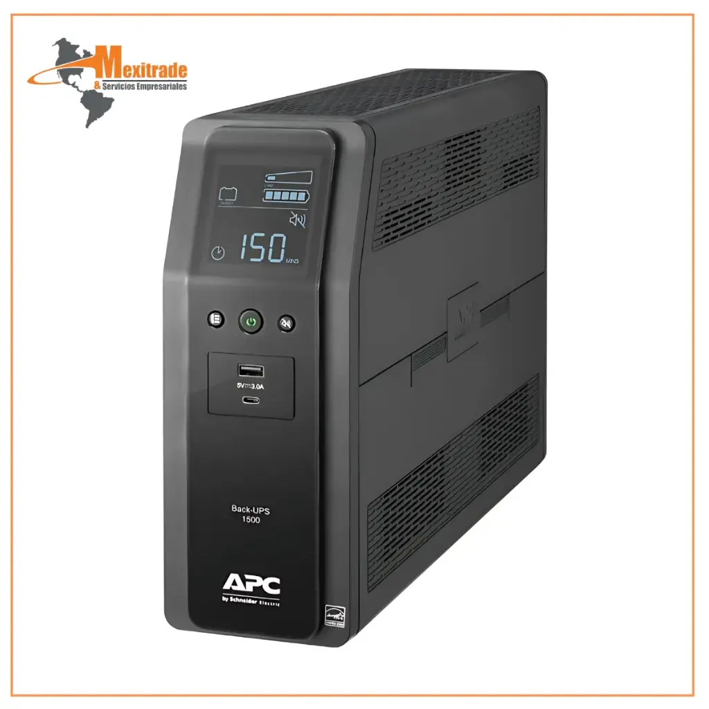 No Break APC Back UPS PRO BR, 900W, 1500VA, Entrada 88 - 147V, Salida 120V, 10 Contactos