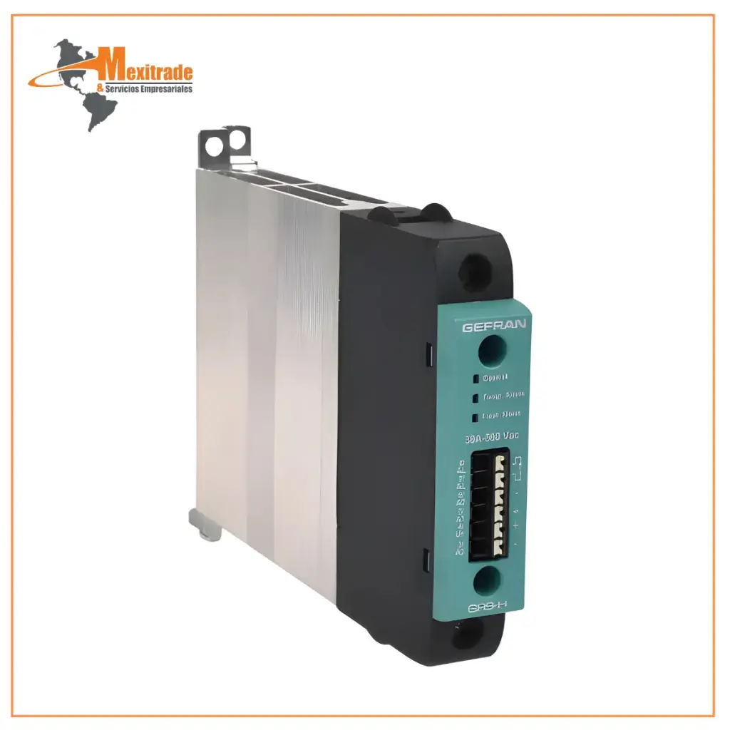 Relé de estado sólido Gefran GRS-H, 40 A máx., montaje en carril DIN