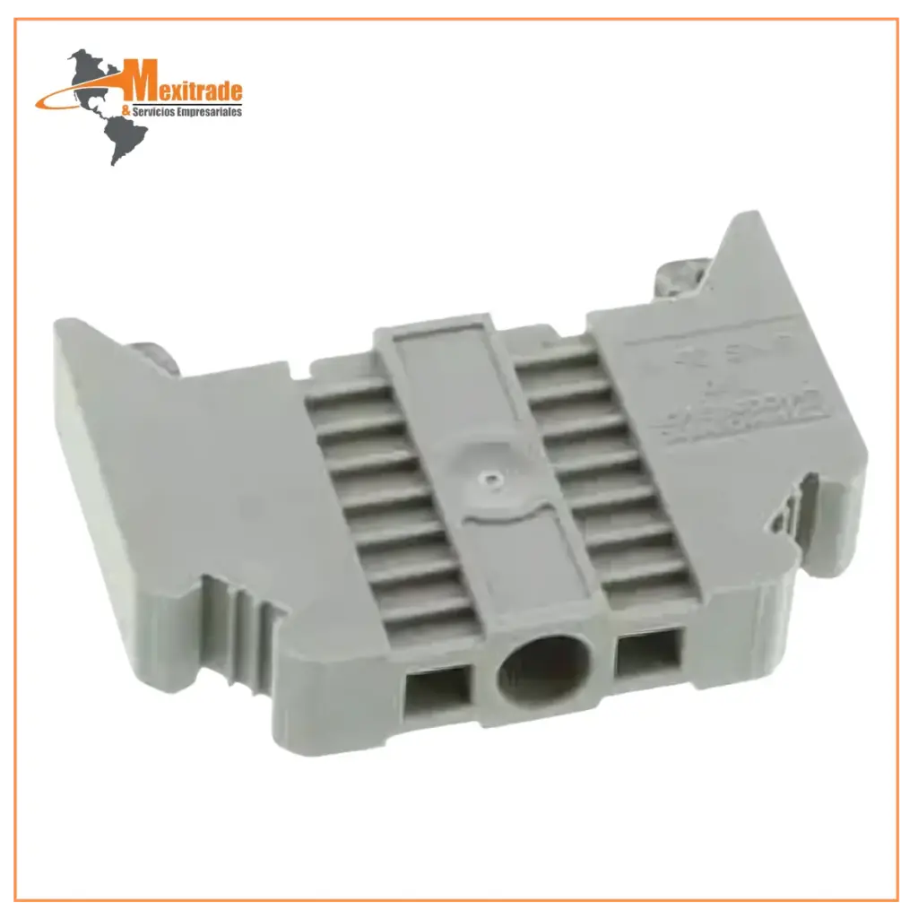 Abrazadera de Extremo, Para Usarse con Clemas de Riel DIN Phoenix, E/NS