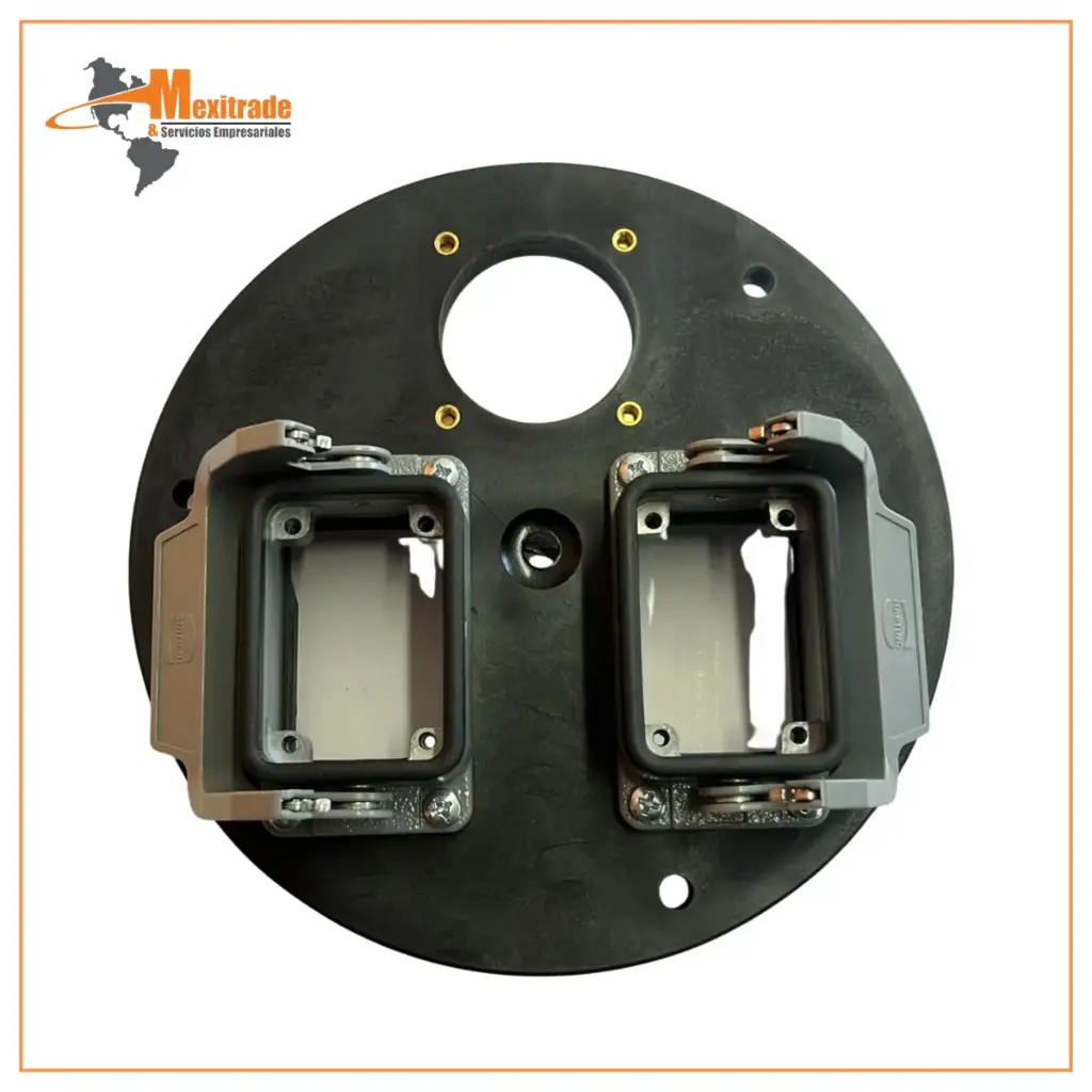 Printed Circuit Board Baseplate For Metal Connectors  on Legacy MCLs ( Baseplate Only With Latches )