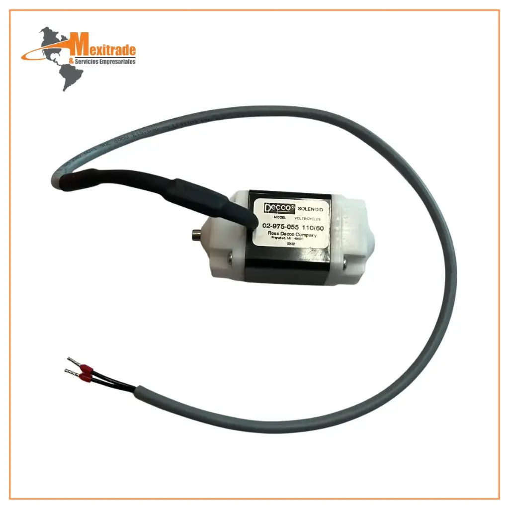 Solenoid 110 Volt Complete For Legacy and AE MCLs  for the Lock Wedge (For Battery Powered HBP MCLs use part  # 260-06-HBP )