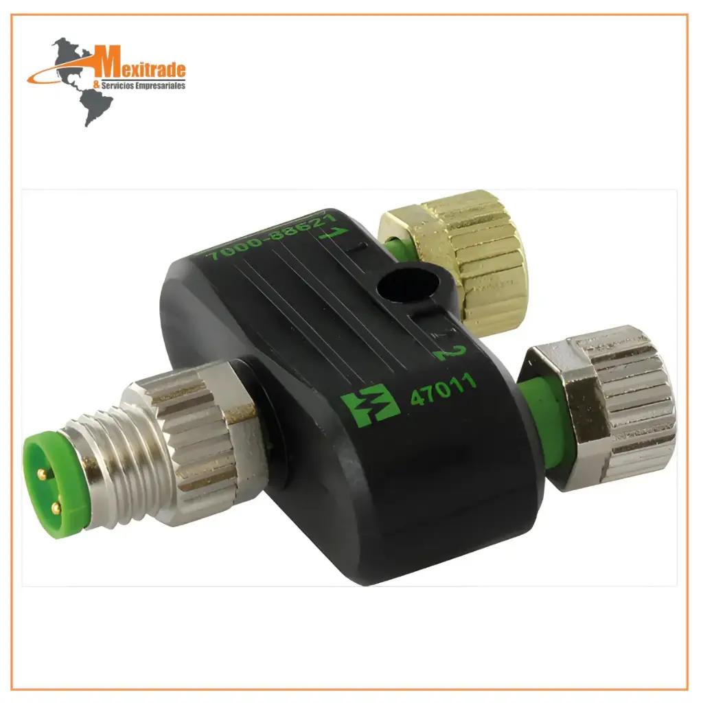 Acoplador T SlimLine M8 macho / 2x M8 hembra A-cod