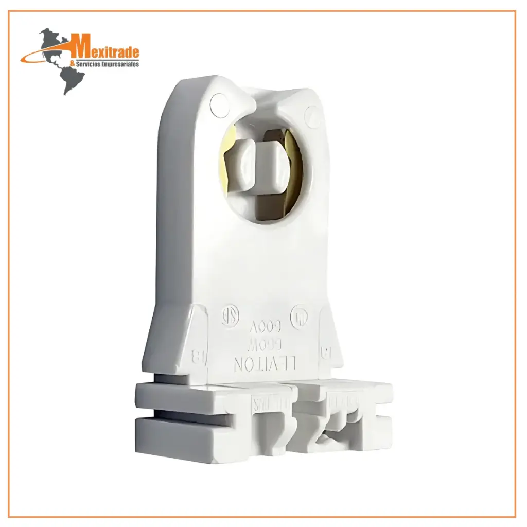 Portalámpara Fluorescente T8-T 12 SHUNTED 660W600V G13 BCO