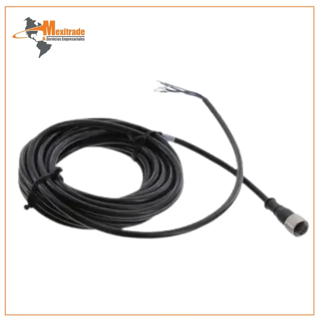 Cable de Sensor, Desconexión Rápida, Europeo, M12 Hembra