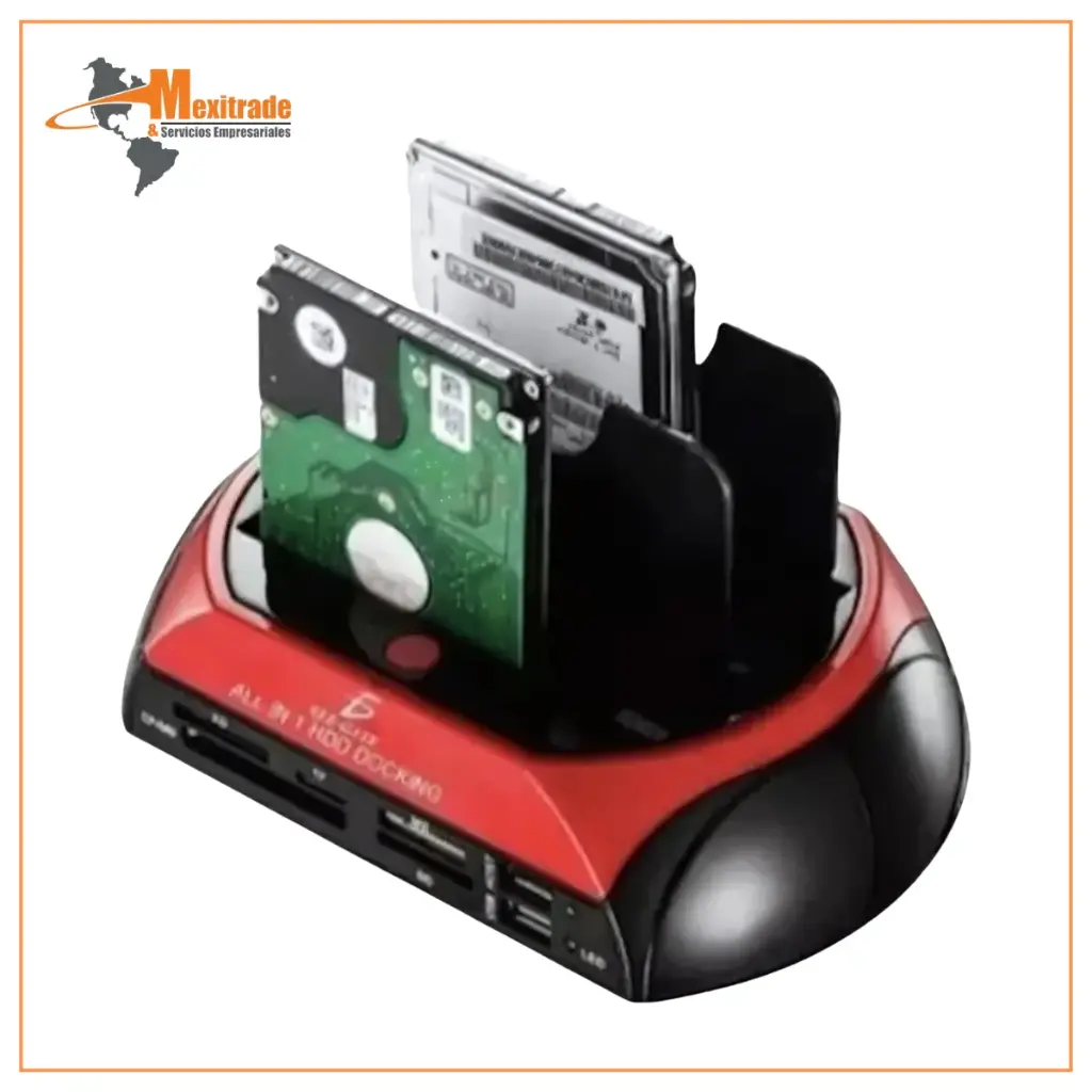 Dock Disco Duro 2.5 3.5 Sata Ide Multilector Usb 2.0 2tb