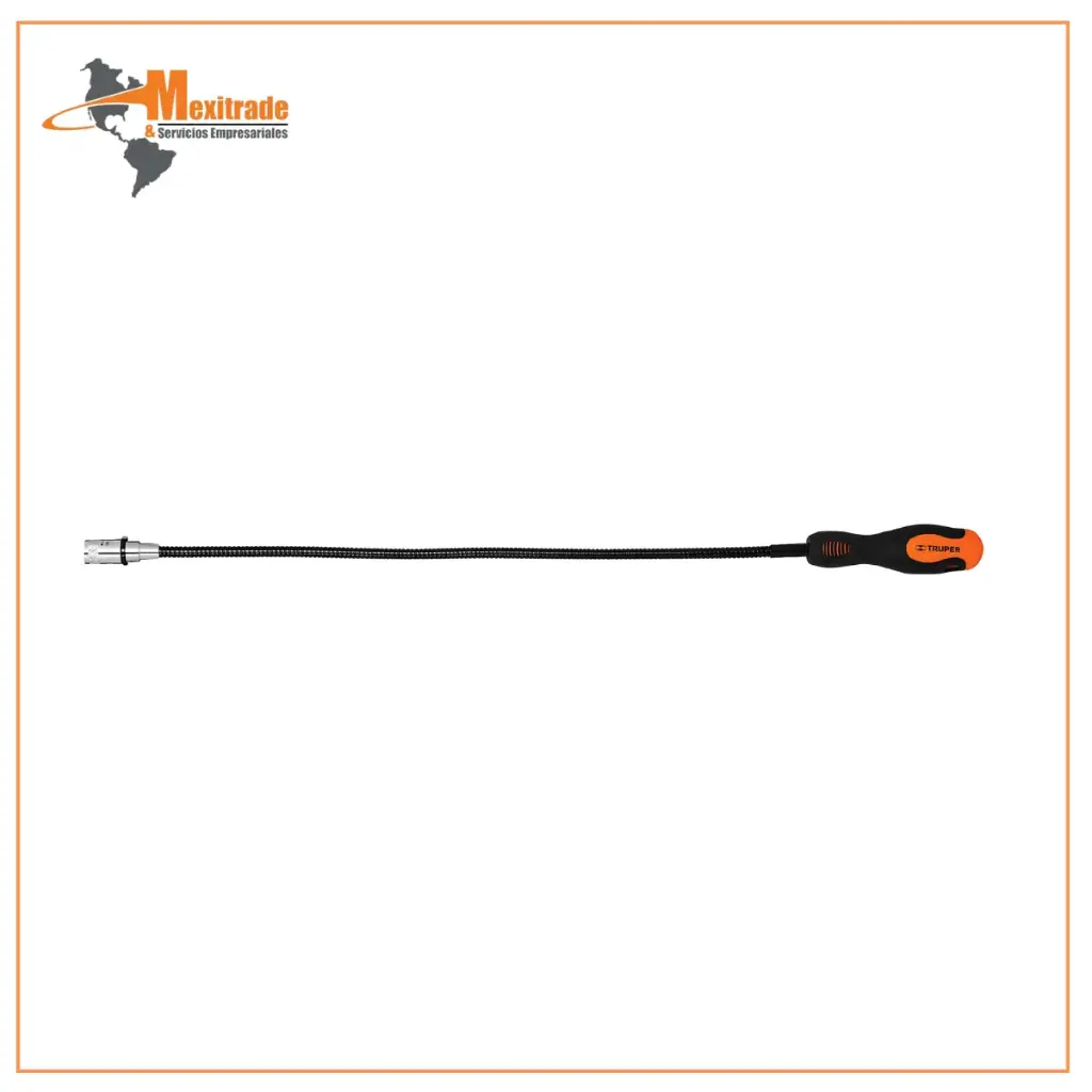 Imán flexible de acero con LED, 3 kg, Truper 