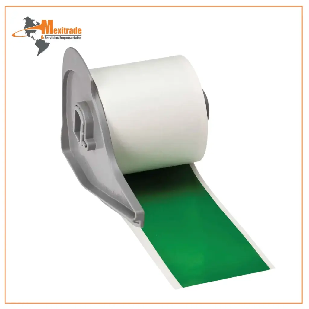 Cinta de Vinilo Industrial Verde - 2" x 50 FT