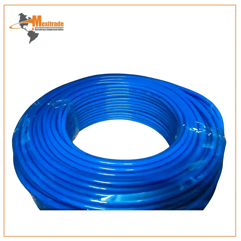 Tubo Poliuretano 8mm Micro azul 