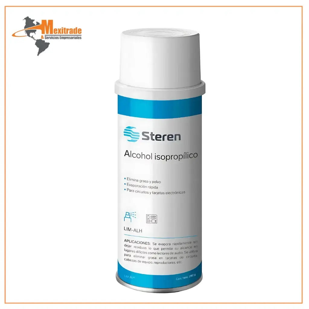 Alcohol Isopropílico en aerosol 