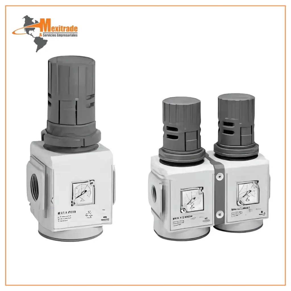 Regulador De Presión Camozzi Mx3-1-R004 Serie Mx