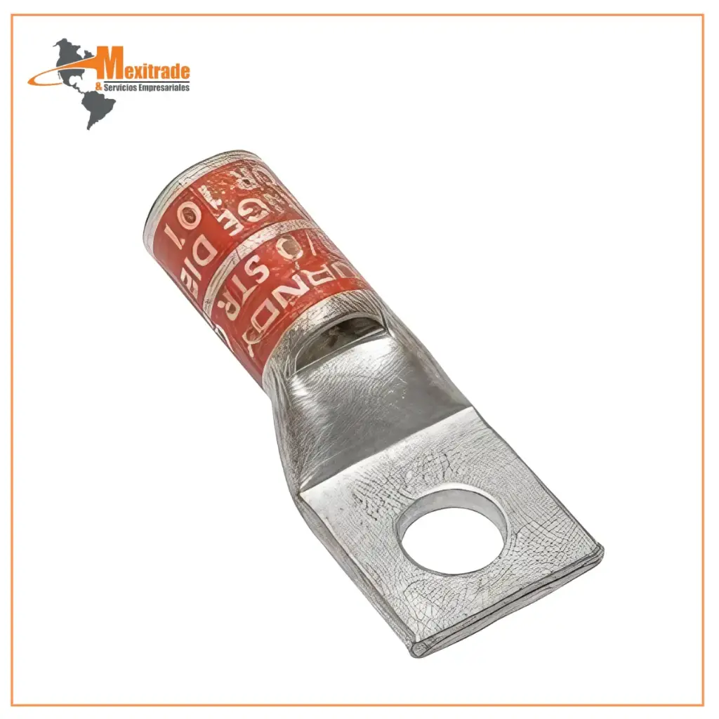 Zapata 1 Barreno 1/4" Cañón Corto 8 Awg