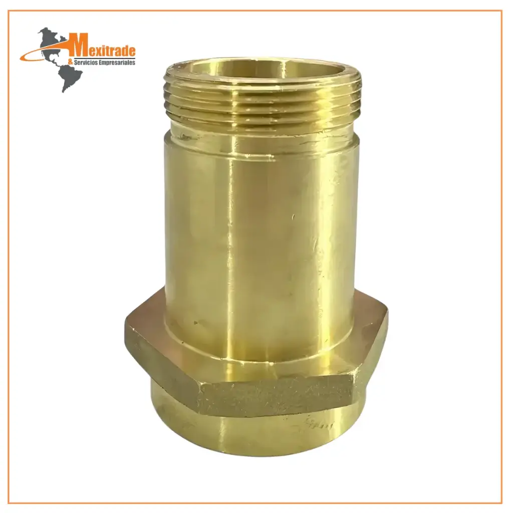 Niple Caña De 1 1/2 Hembra A 1 1/2 Macho Ipt