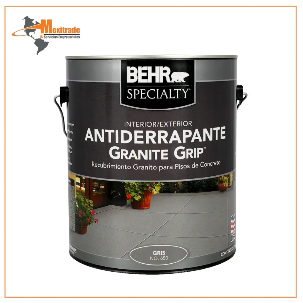 Antiderrapante Granite Grisp, Base Interior/Exterior 