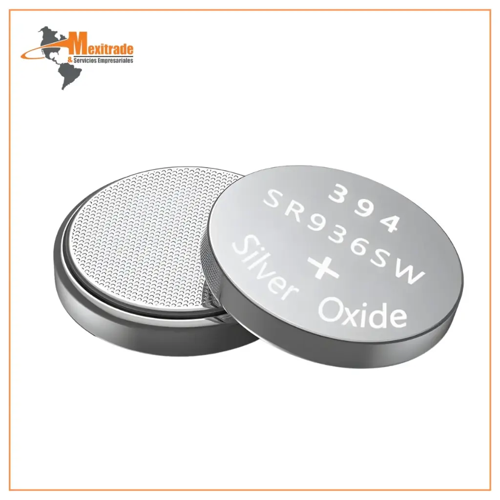 Batería de reloj 1.55V óxido plateado botón celda 