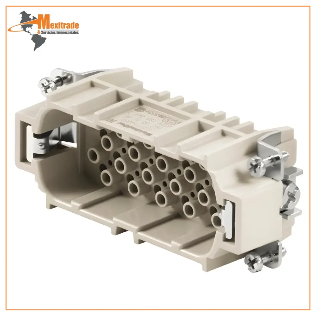 Conector Macho Weidmüller 1601710000 – 250 V, 10 A, 40 Polos