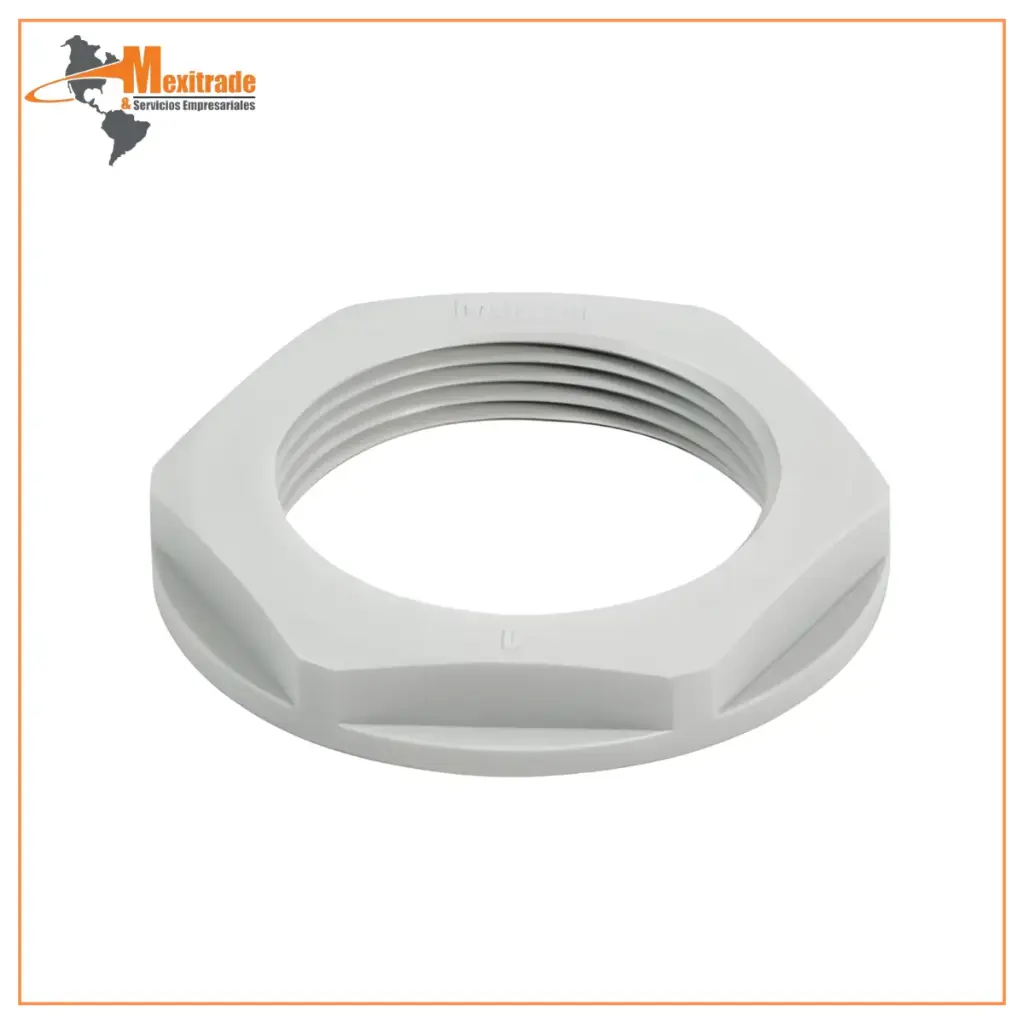 Contratuerca Gris De Plástico Weidmuller 