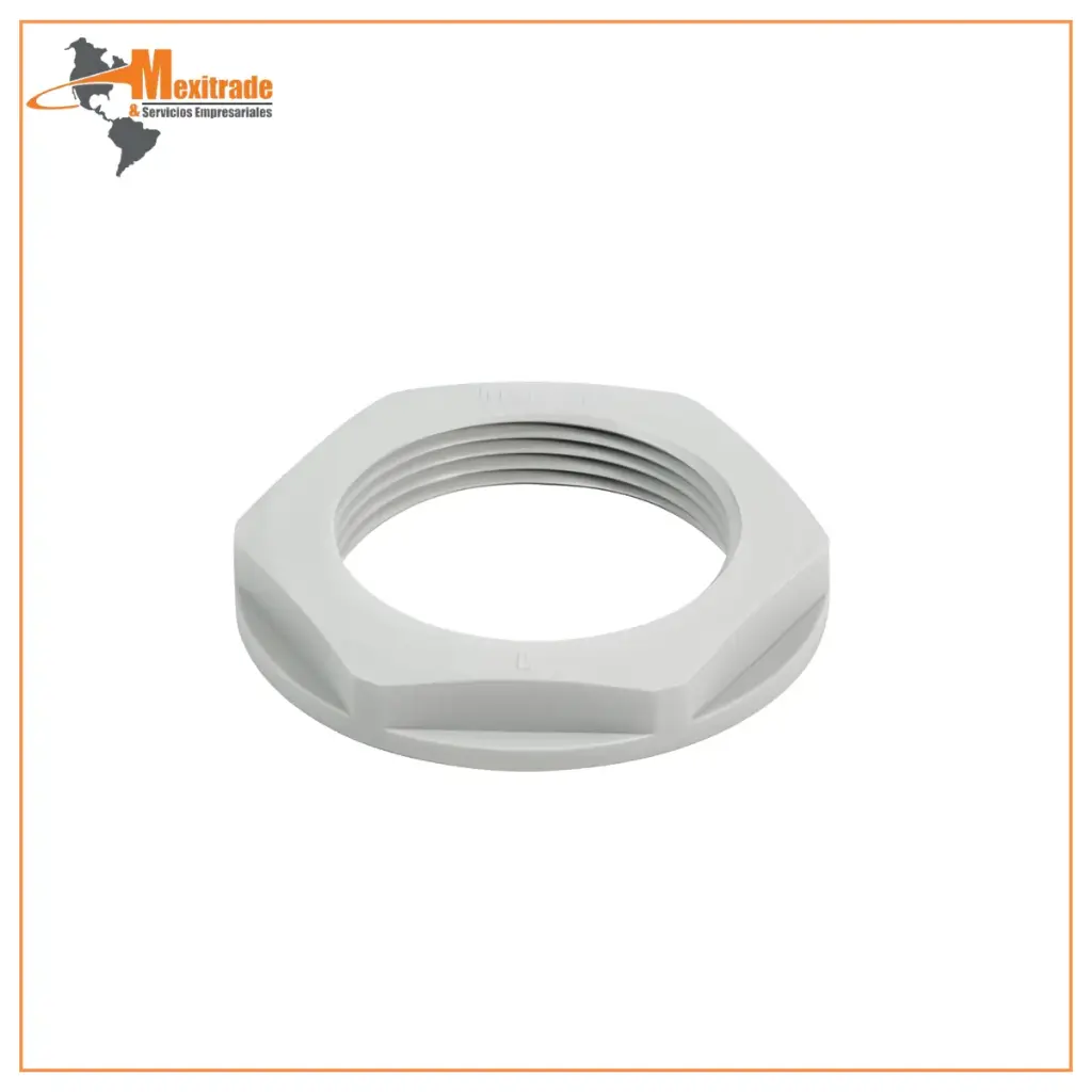 Contratuerca Gris de Plástico Weidmuller 