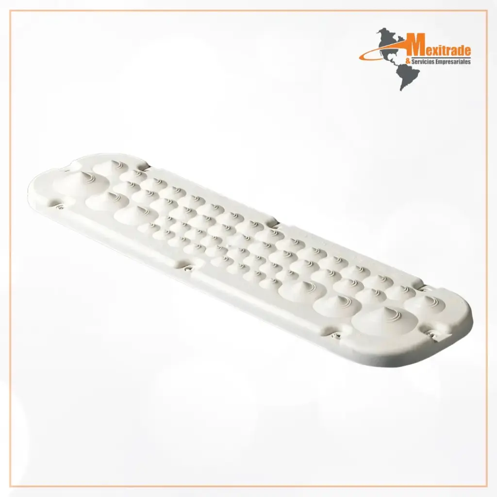 Placas de entrada de cables plásticas con membranas Rittal 