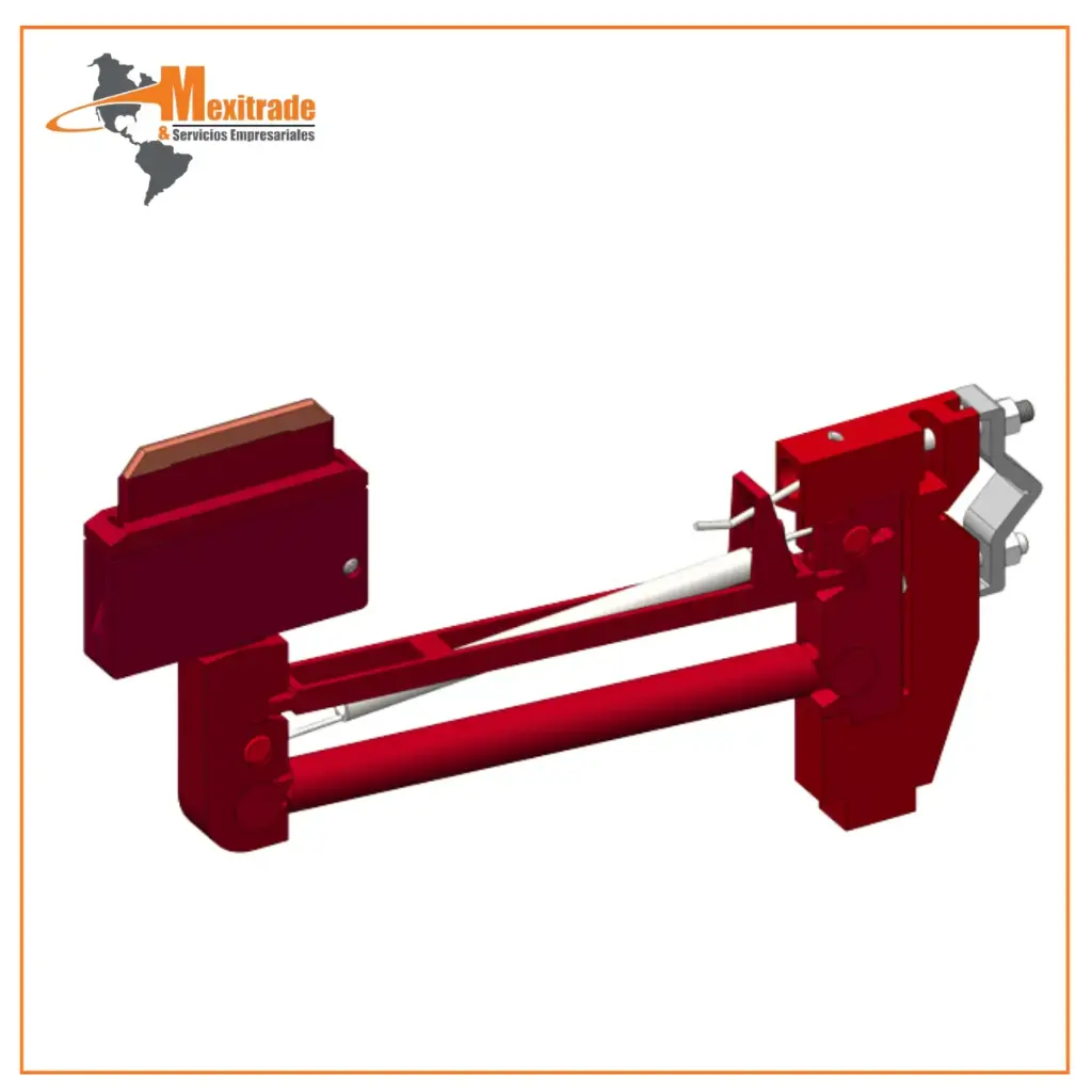 Colector Safe-Lec 2 – 100 A, Fase (Color Rojo)