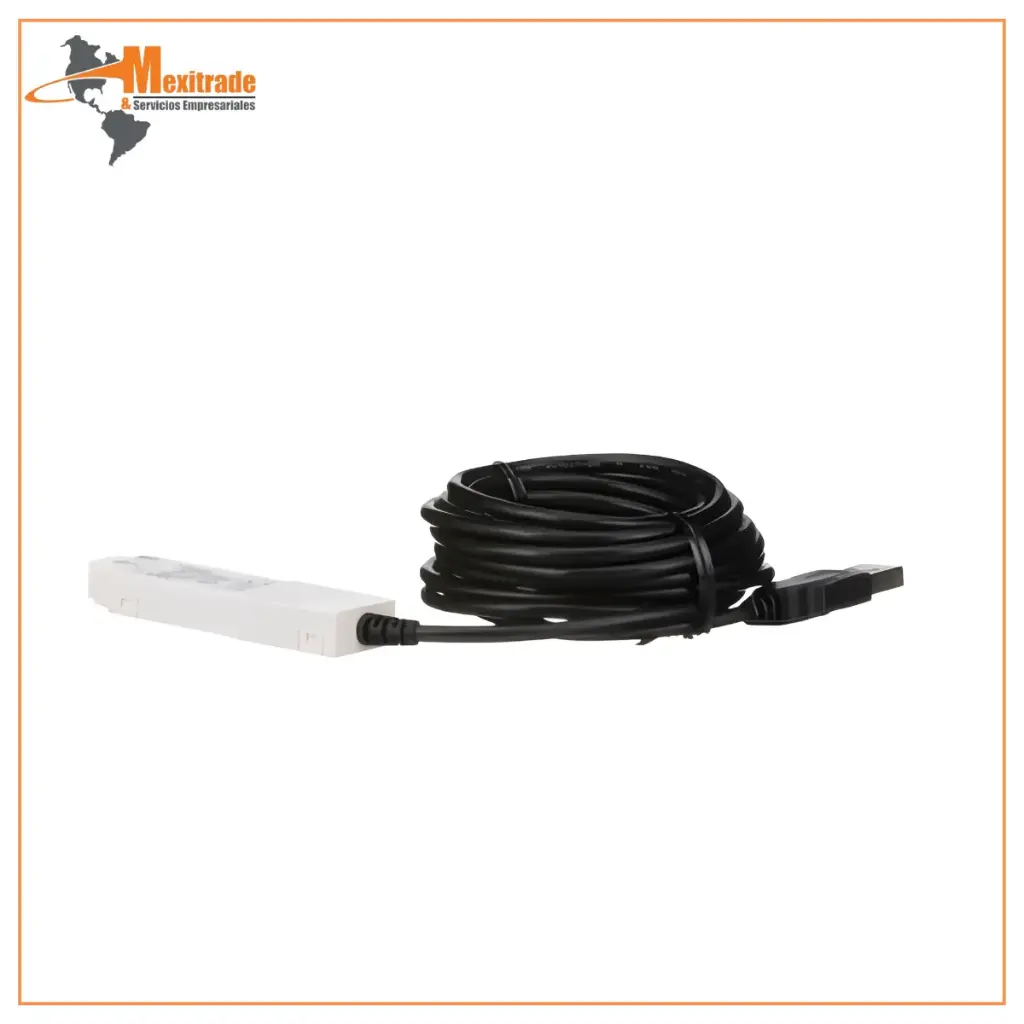 Cable de conexión USB para Pc, para relevador inteligente Zelio Logic 3m