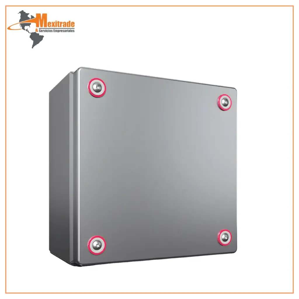 Rittal KX – Caja de Bornes Inox 200x200x120 mm Sin Placa