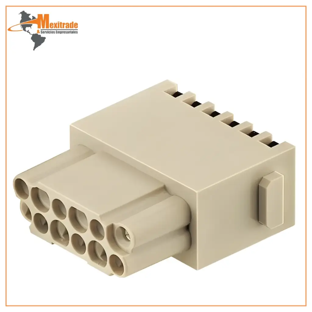 Módulo Han DD de Bloqueo Rápido Hembra para Conectores Han-Modular