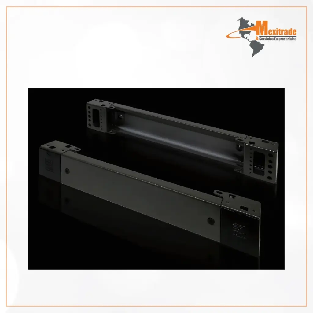 Elementos de zócalo frontales y posteriores, 100 mm 