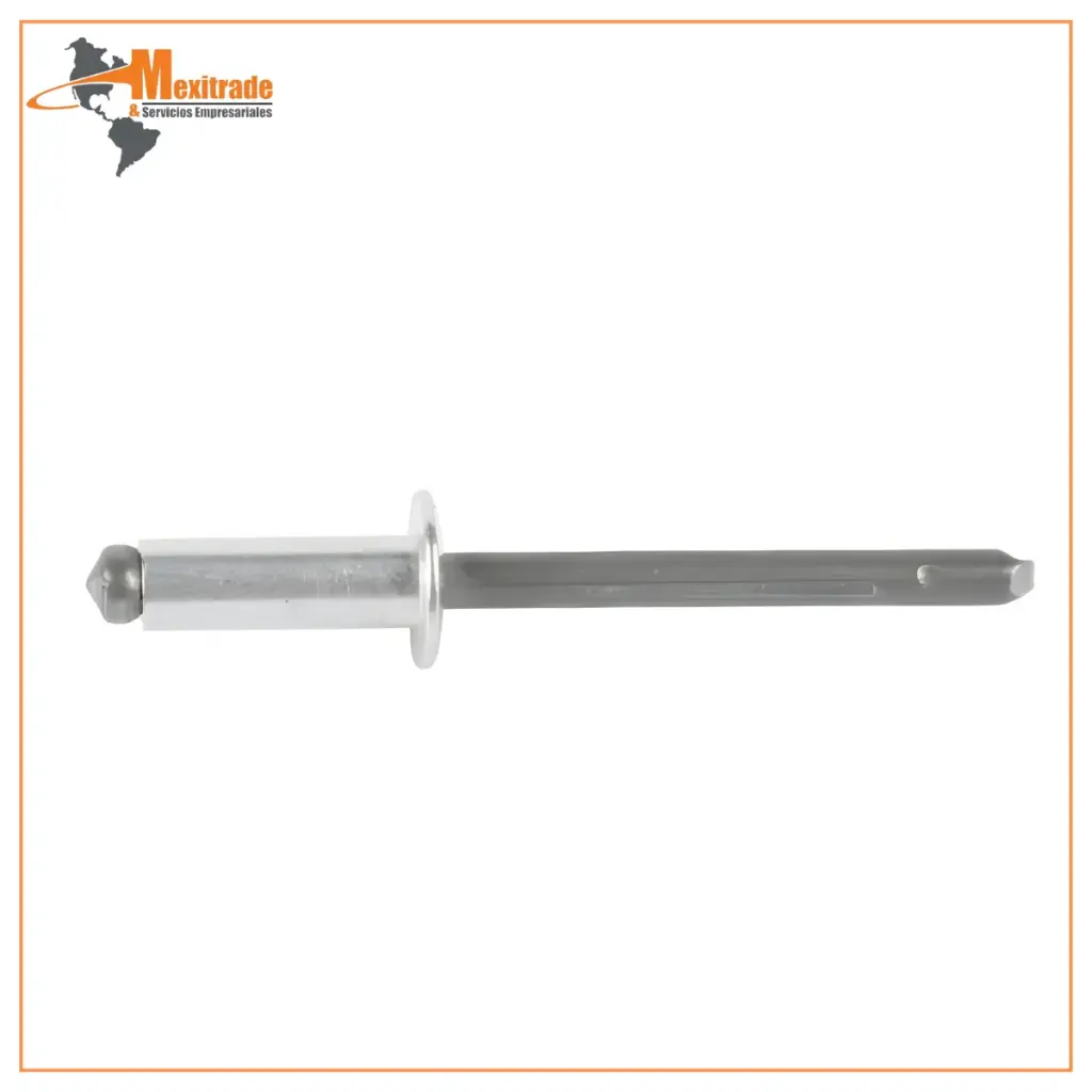 Remaches de 3/16 X 3/8 de pulgada plata 